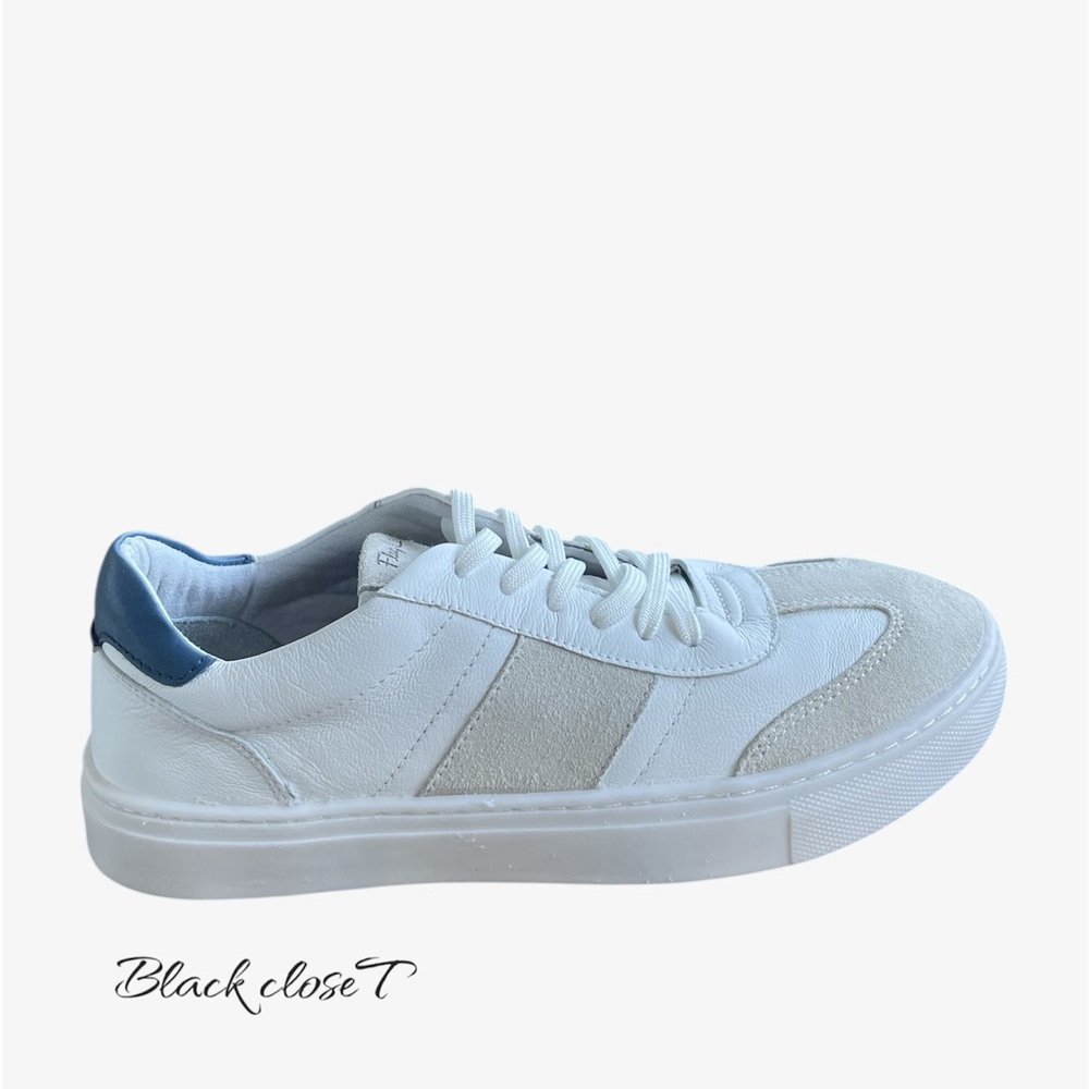 White and Blue boys Sneakers